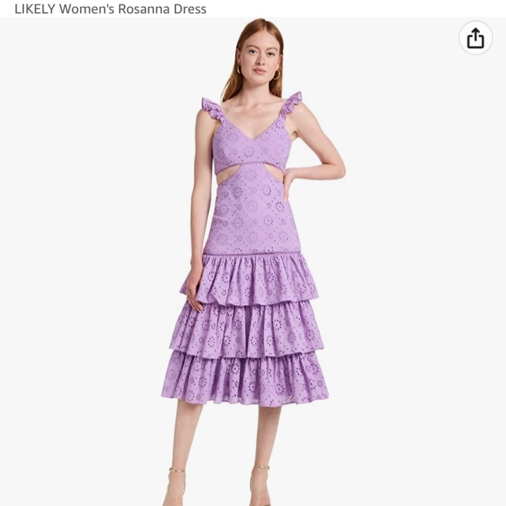 Likely violet Rosanna dress